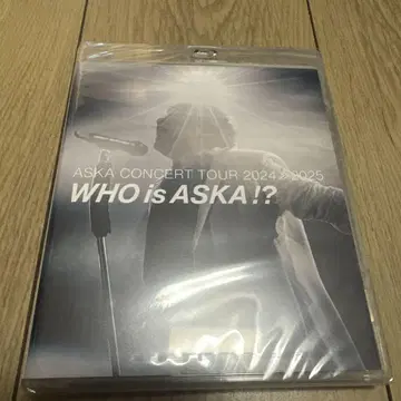 새상품 ASKA CONCERT TOUR WHO is ASKA!?