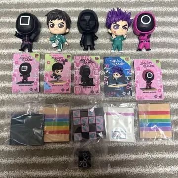 오징어 게임 코스비 피규어 5체 세트