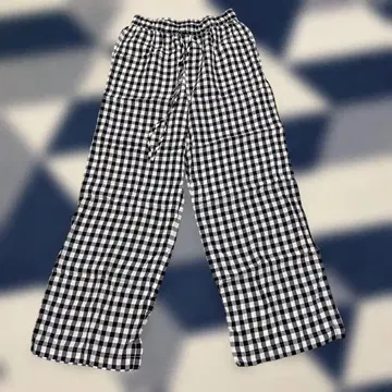유나이티드 애로우즈 b&y 체크 팬츠