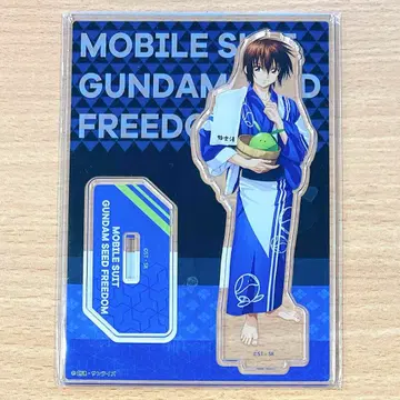 기동전사 건담 극락탕 RAKU SPA 키라 야마토 등신 아크릴 스탠드