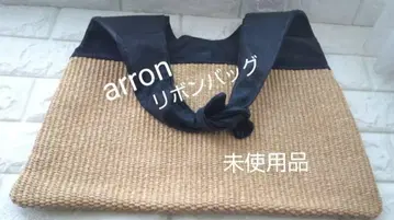 arron 리본 백 미사용 새상품