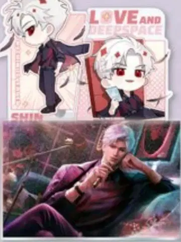 신 색지 아크릴 스탠드 일본판