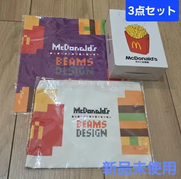 맥도날드 굿즈 3종 세트 BEAMS DESIGN 감자 가습기