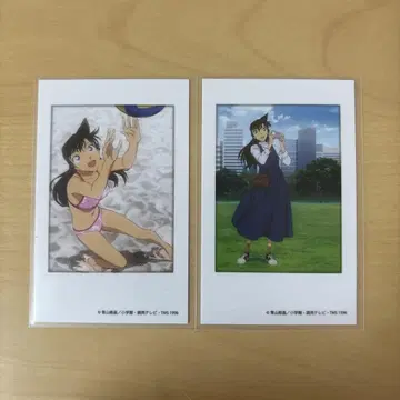 명탐정 코난 미니 포토 카드 유미란(모리 란)
