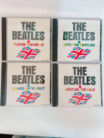THE BEATLES 4장 세트 CD