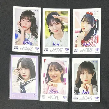 이코럽 노구치 이오리 미니 사진 6장 묶음 판매