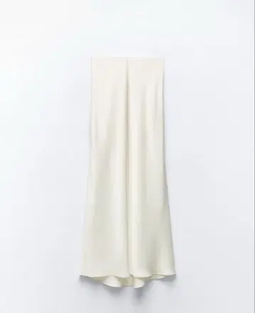 zara 새틴 미디 스커트