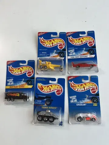 핫휠 Hot Wheels 90년대 미니카 5개 세트