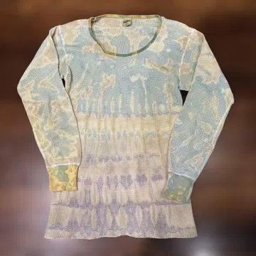 올드 써멀 티셔츠 90s 타이 다이