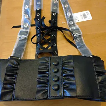미사용 새상품 코르셋 하네스 벨트