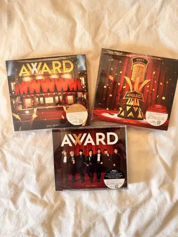 WEST AWARD CD 3장 세트
