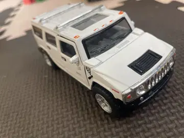 Hummer 미니카 화이트 루프랙 포함