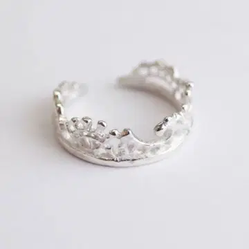 1회 사용 KAORU 퓨전 반지 S 실버 반지 레이스