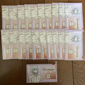 18TRIP 에이트리 아가와 이세이 애니메이트 혜택 명함풍 카드 21장