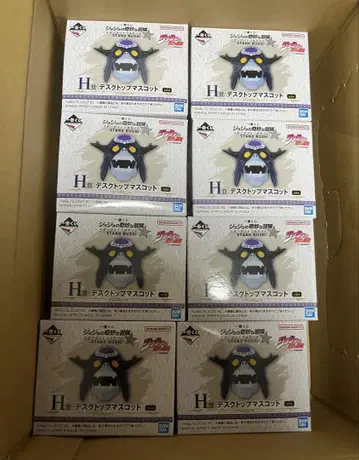 제일복권 죠죠의 기묘한 모험 h상 데스크탑 마스코트 미개봉 8세트