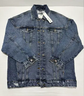ZARA 오버 사이즈 데님 자켓 미사용 새상품