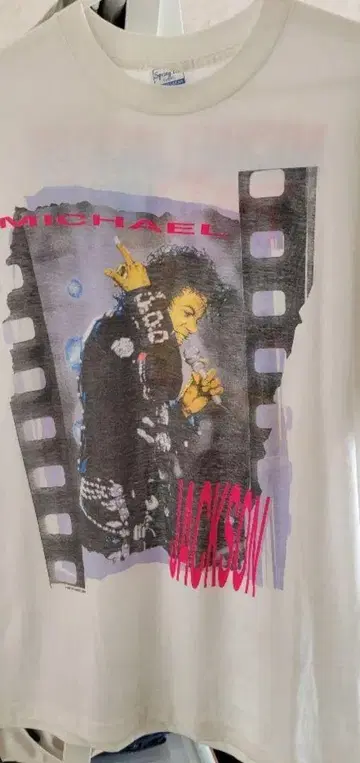 Michael Jackson BAD TOUR 88 티셔츠