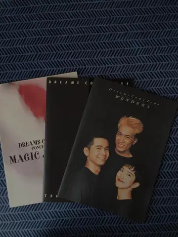 DREAMS COME TRUE 투어 팜플렛 세트