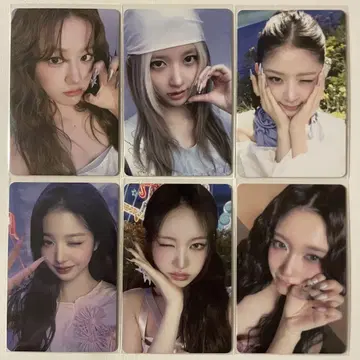 IVE SECRET 타워 레코드 트레이딩 카드 6장 컴프