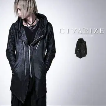 civarize V계 레이스 락 라이더 드레이프 후드티 9