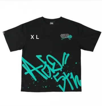 Ado 타이포그래피 T셔츠 홋카이도 XL 사이즈