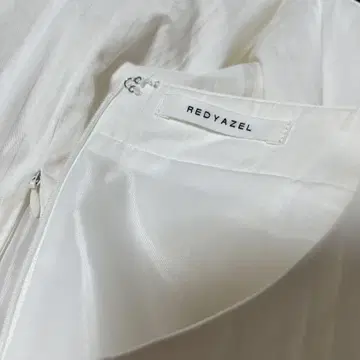 REDYAZEL 슬리브리스 롱 원피스 화이트 S