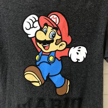 슈퍼 마리오 MARIO 캐릭터 셔츠