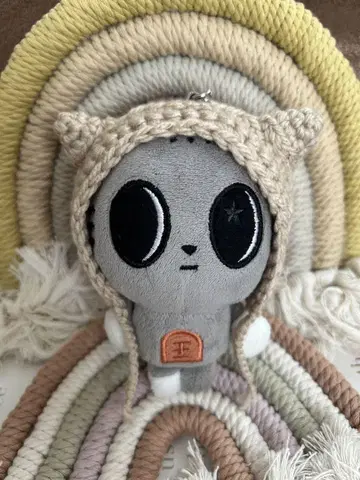 TXT 뿔바투 고양이 귀 니트 모자