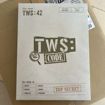 TWS 멤버십 FC 키트