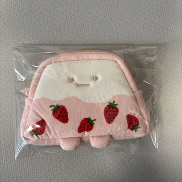 스미코구라시 봉제 인형 파우치 사쿠마 딸기 밀크 야마