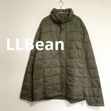 엘엘빈 LLBean 퀼팅 자켓 충전솜 블루종 카키 M