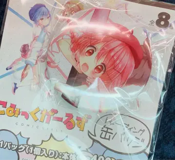 만화 타임키라라전 캔뱃지 모에타 카오루코 코믹 걸즈