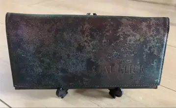 장 폴 고티에 장지갑 올 패턴 V 사이버 GAULTIER 가죽