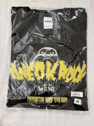 ONEOKROCK 원옥 2024 WORLD TOUR 티셔츠 M 사이즈