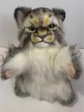 HANSA 마눌 고양이 퍼펫 봉제 인형