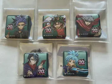 유희왕 20주년 전시회 캔뱃지 큐브 컬렉션 캔뱃지