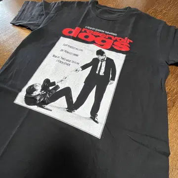 사이즈 XL 택 없음 Reservoir Dogs 티셔츠 타란티노