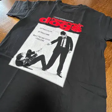 사이즈 XL 택 없음 Reservoir Dogs 티셔츠 타란티노