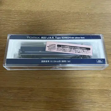 N 게이지 TOMIX 카니24-100형 은색 오비(M) [9537]
