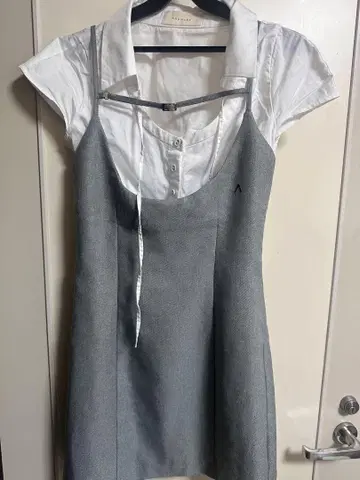 andmary betty 레이어드 드레스 그레이