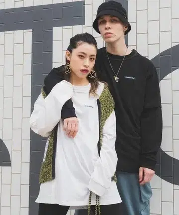 아토모스 x 앤더슨벨 대비 긴팔 티셔츠 도킹 L
