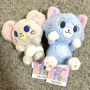톰과 제리 놀이 히요코피요코 봉제 인형 2종 세트