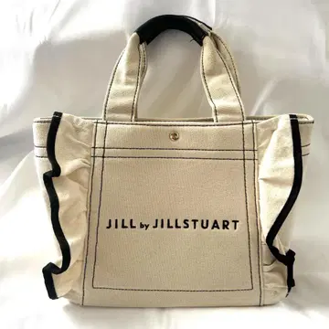 JILL BY JILLSTUART 프릴 토트 화이트 S