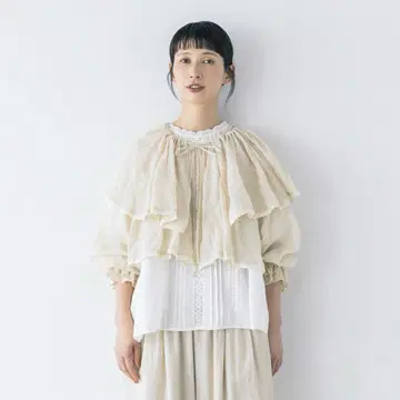 kazumi 콜라보 케이프 포함 볼레로