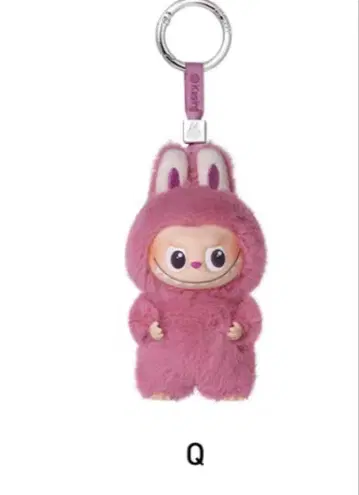 LABUBU PIN FOR LOVE 봉제 인형 펜던트 Q