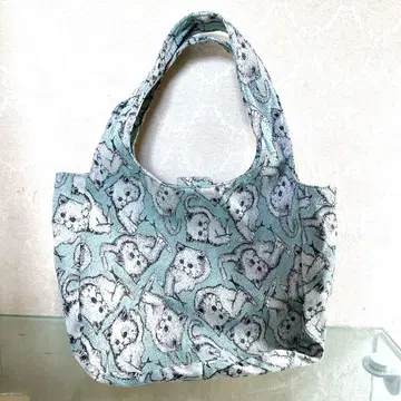 franche lippee 프랑슈리페 잡은 고양이 자카드 백