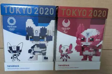 나노블록 도쿄 2020 올림픽 소메이티 미라이토와 세트