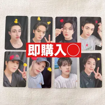 straykids 본국 POPUP 럭키 드로우 트레이딩 카드