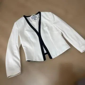 H&M 자켓 바이컬러 자켓