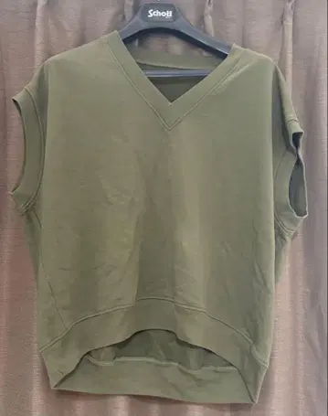 Spick & span 카키 베스트 미사용
